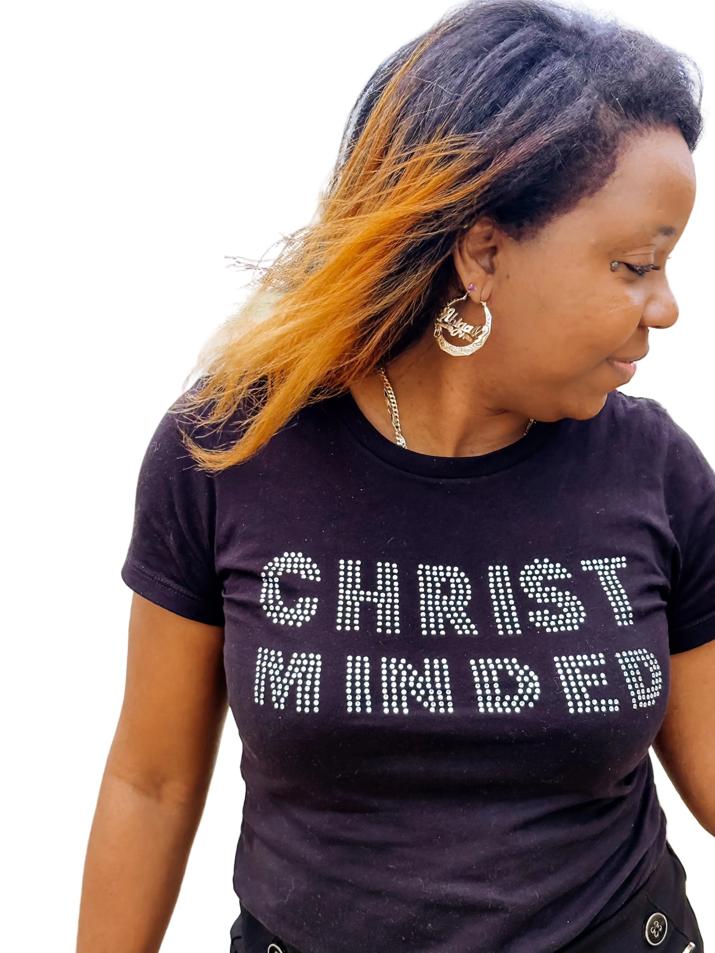Christ Minded Rhinestone Tee | WOMEN
