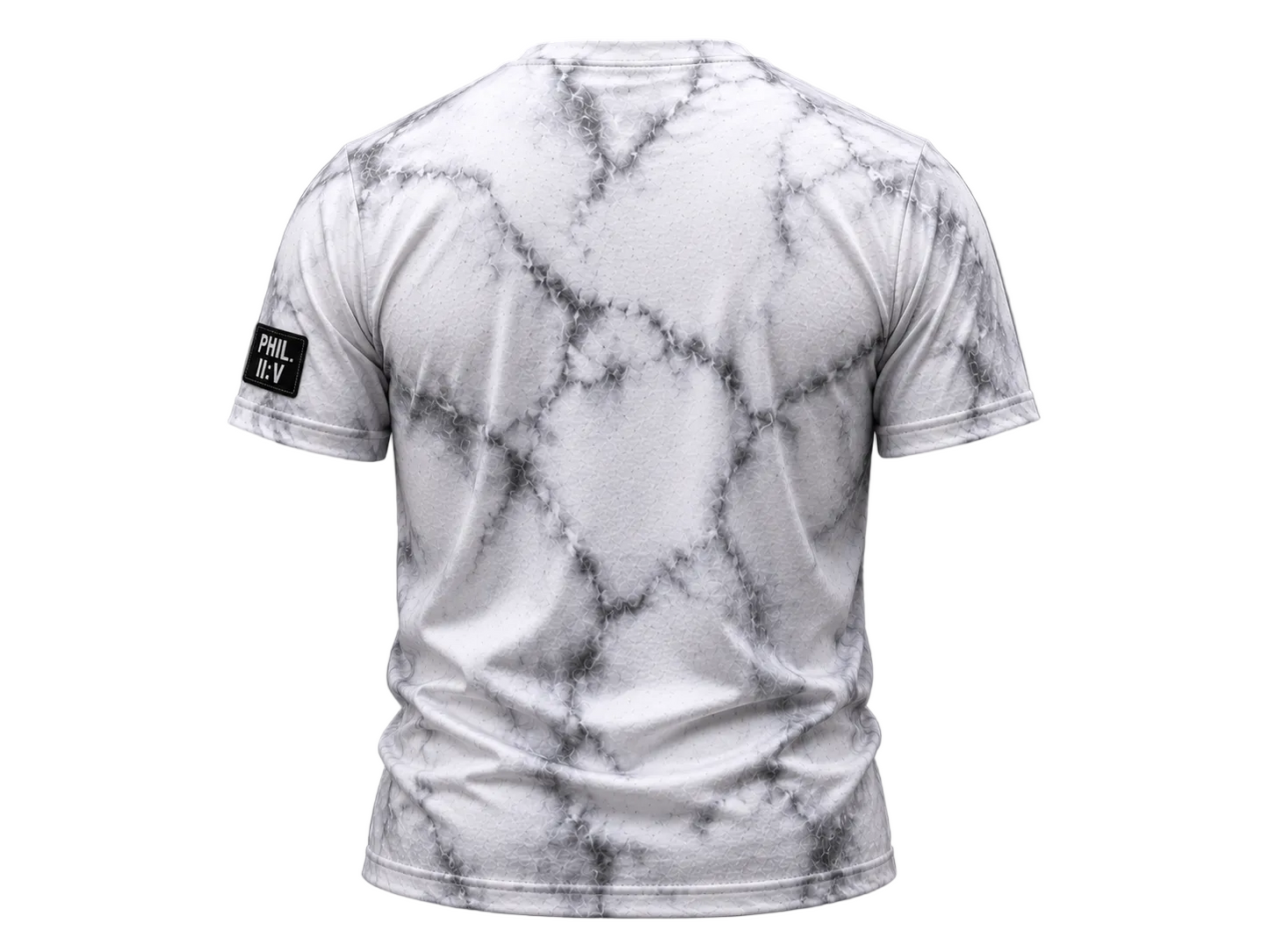 Christ Minded™ Marble Performance T-Shirt | Philippians 2:5