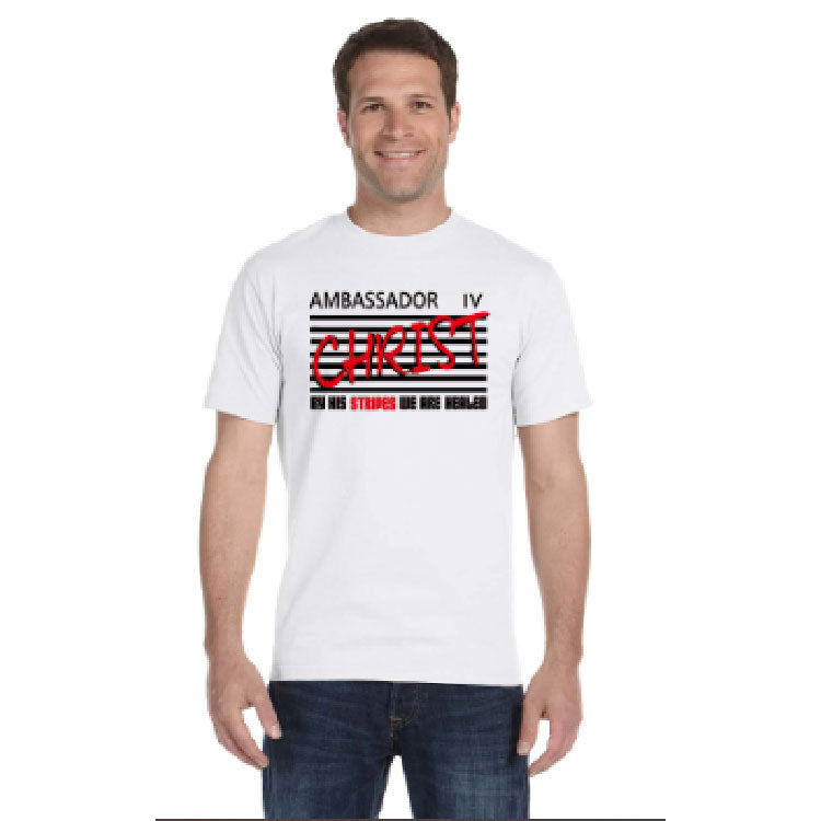 Men's By His Stripes T-Shirt