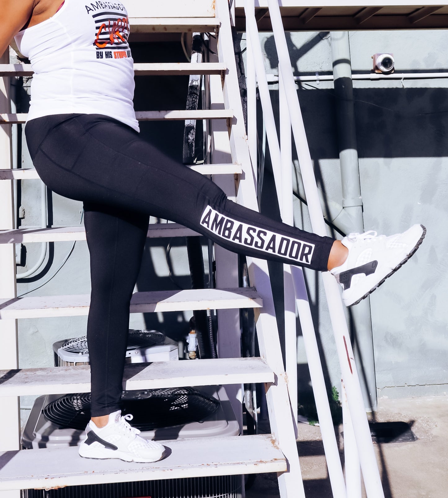Women's Ambassador IV Christ Ladies Performance Leggings