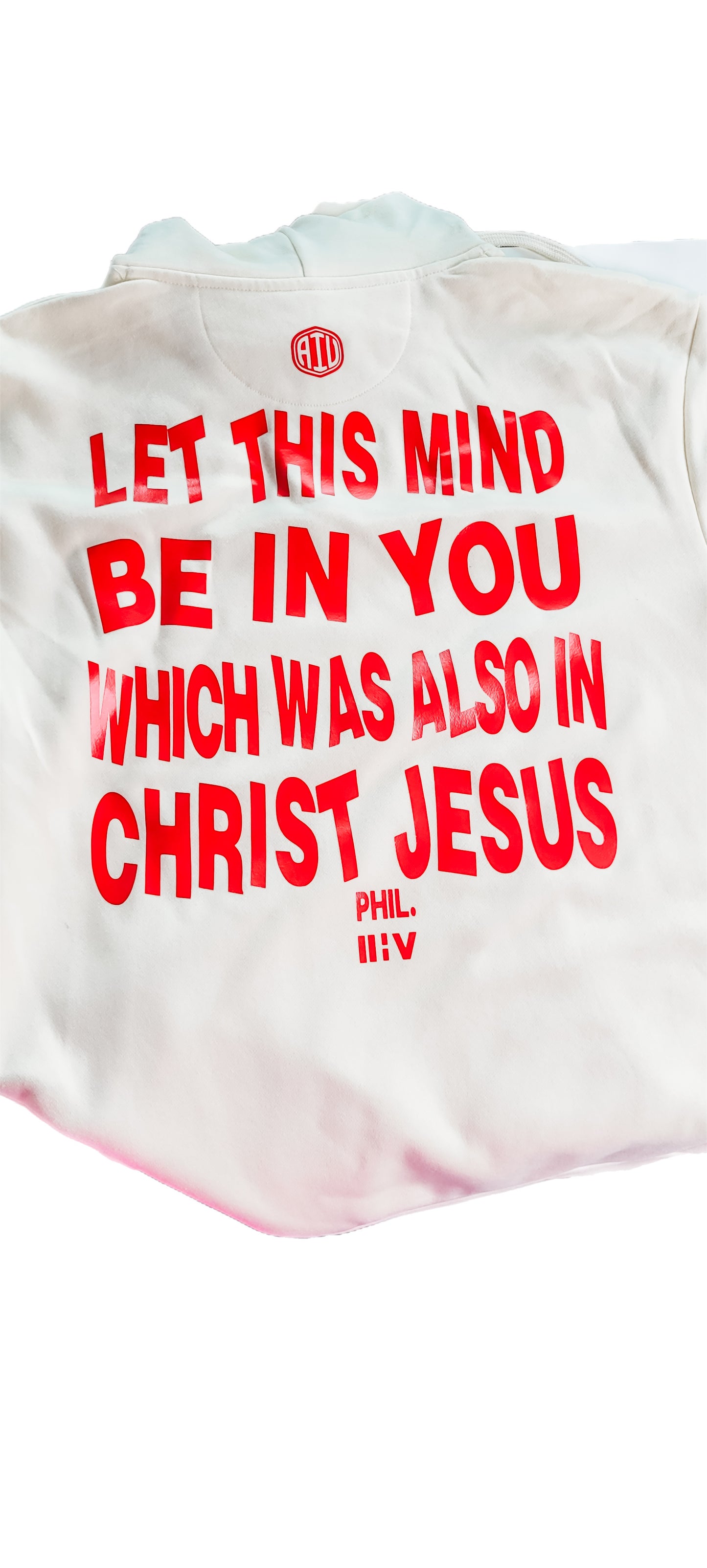 Christ Minded Off-White Hoodie Version 2