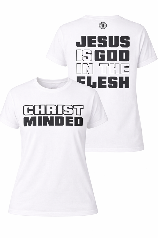 Jesus Is God In The Flesh Shirt | Christian Faith Tee | Bold Gospel Statement | Unisex Streetwear