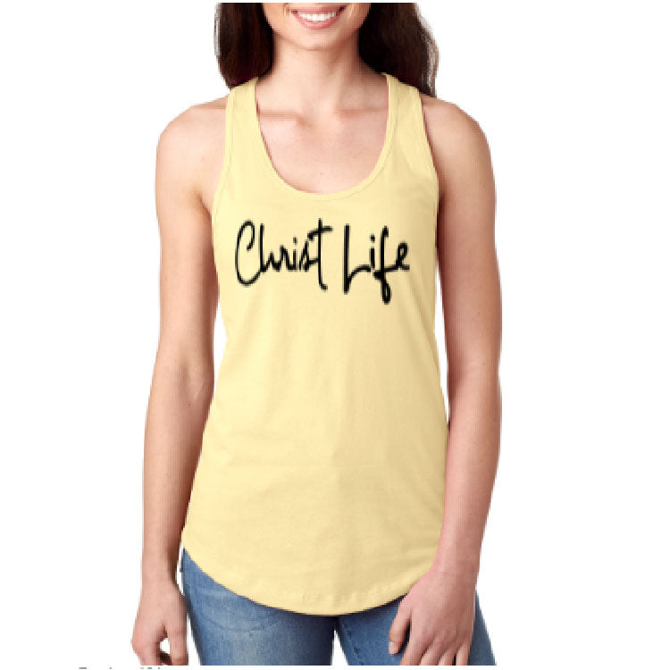 Women's Christ Life Ideal Racerback Tank